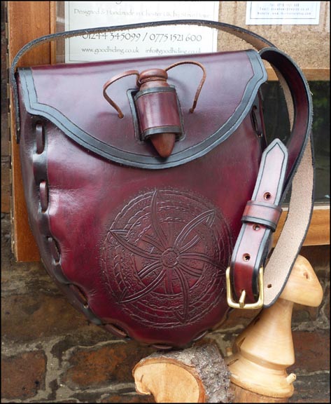 toggled mandala handbag